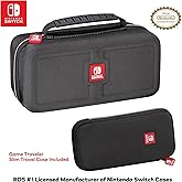 Game Traveler Officially Licensed Nintendo Switch OLED & Nintendo Switch GoPlay System Case - BONUS Slim Case Included, Travel with Your Complete NSW System and/or Your Handheld, (NNS5000)