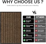 Cozy Haven Rubber Runner Rug 60x180 cm Indoor Outdoor Non-Slip Dirt Trapper view 5