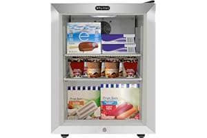 Whynter CDF-177SB Countertop Reach-In 1.8 cu ft Display Glass Door Freezer, White