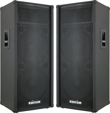 kustom kustom kpc4p powered monitor speaker