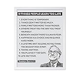 Poster Master Things People Learn Too Late Poster