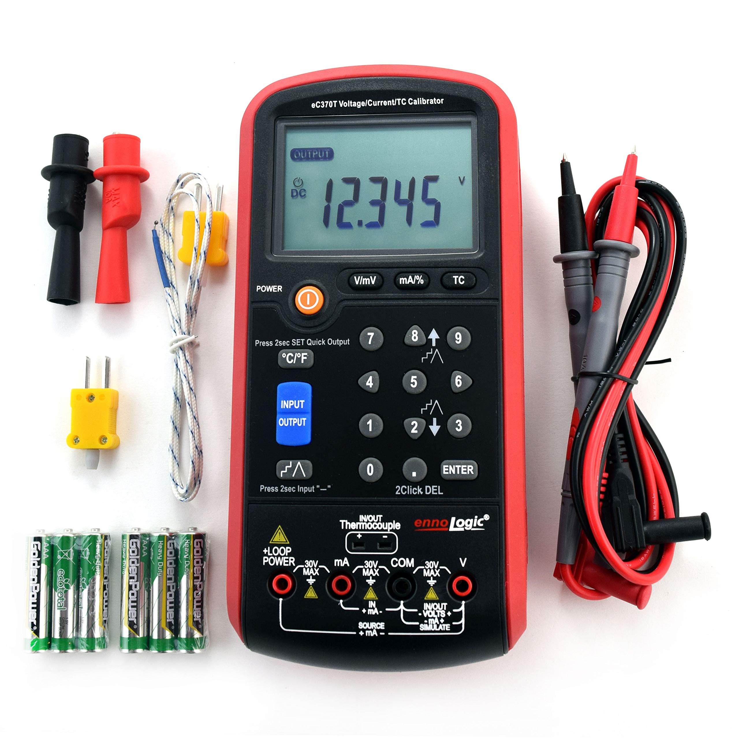 Mua Volt mA Thermocouple Loop Process Calibrator eC370T - 0-20V and 4 ...