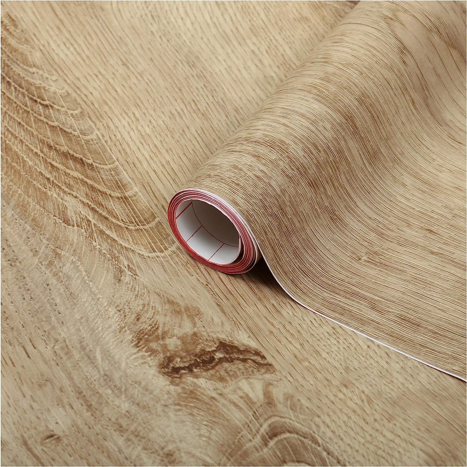d-c-fix vinyl wrap Ribbeck oak wood effect 67,5 cm x 2 m - sticky back plastic roll for furniture, kitchen & cupboards - contact paper sticker self adhesive film