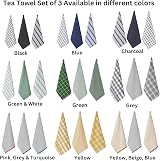 Penguin Home Set of 3 100% Cotton Kitchen Towels 50x70 cm Black White view 5
