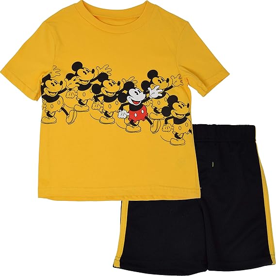 Amazon ディズニー ミッキーマウス 半袖tシャツ メッシュショーツセット ボーイズ 通販 Amazon ディズニー ミッキーマウス 半袖tシャツ メッシュショーツセット ボーイズ 通販