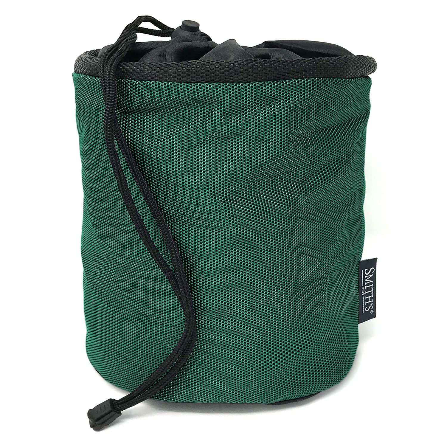 Smith’s® Premium Waterproof Peg Bag | Green | 28 x 18 x 18 cm | for Laundry, Clothes & Pegs | Weather Resistant Oxford 1680D | Indoor & Outdoor Use | Belt & Washing Line Carabiner