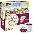 New England Coffee Colombian Supremo Medium Roast Single Serve Pods, 32ct Box (Pack of 1)
