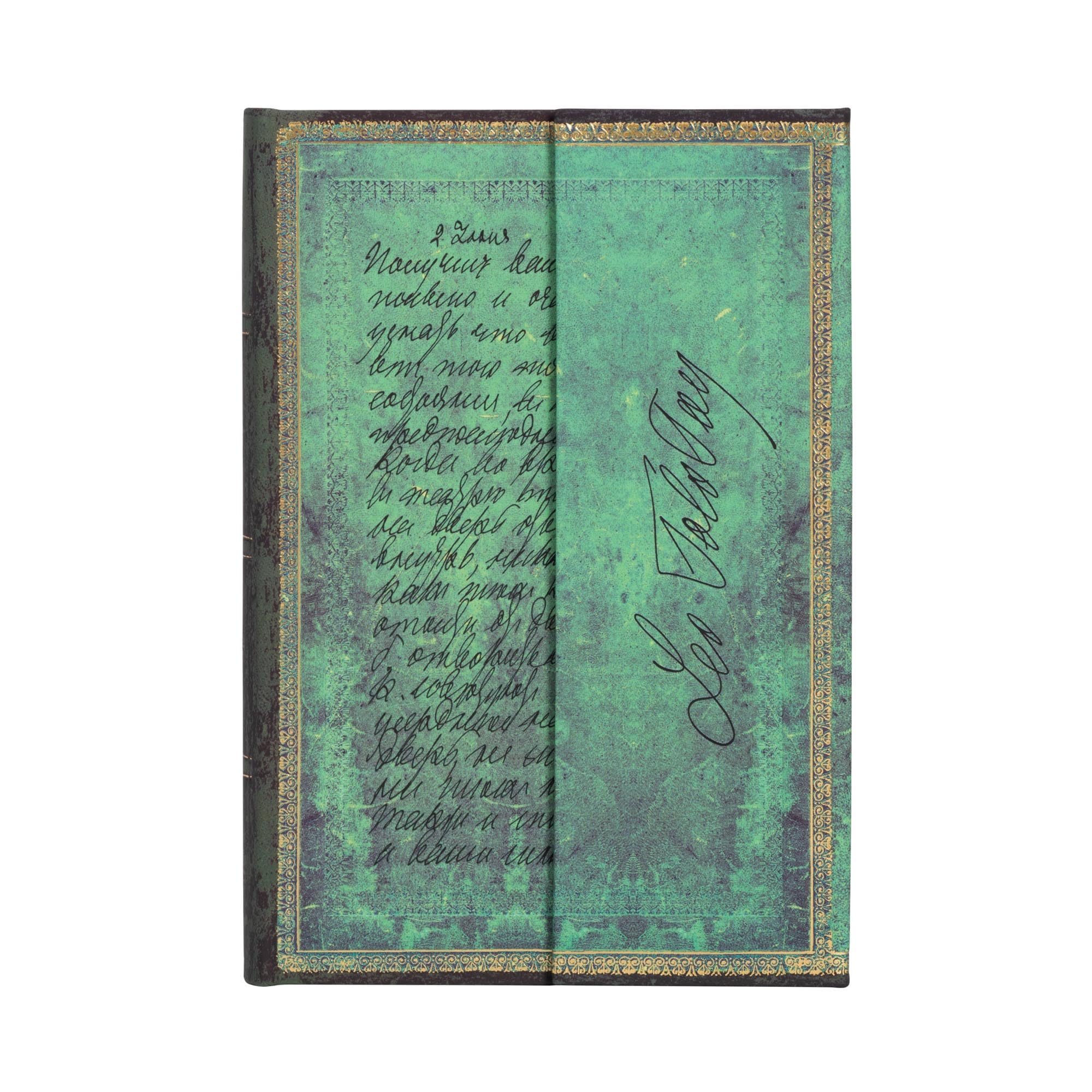 Paperblanks Hardcover Journal Tolstoy, Letter of Peace | Lined | Mini (100 × 140 mm)