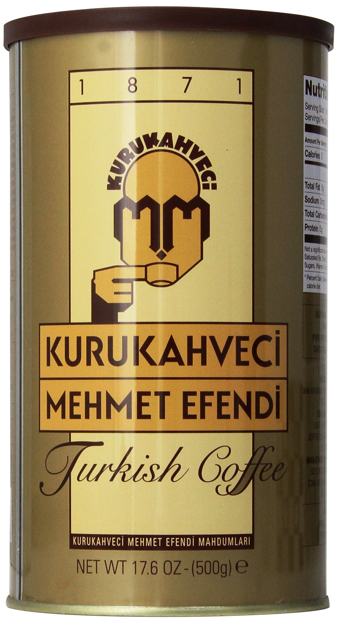 Kurukahveci Mehmet Efendi Turkish Coffee, 17.6 Ounce (Pack of 1) Buy