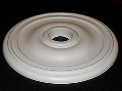 Henta Plano I Ceiling Medallion Paintable ABS
