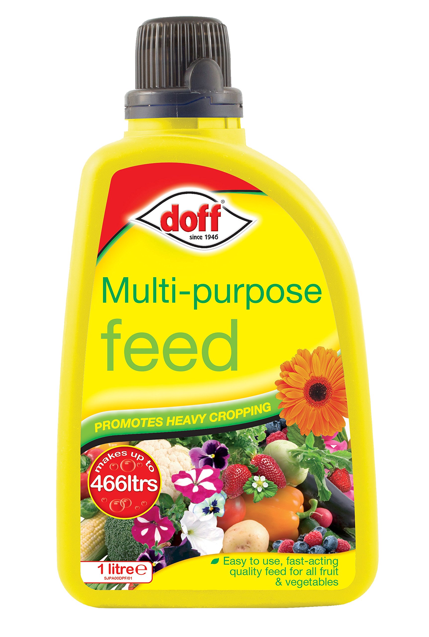 Multi Purpose Feed Liquid Plant Food Flowers Fruit Garden Greenhouse Fast Acting 1L