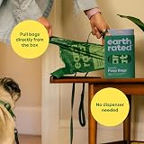 Earth Rated Dog Poo Bags with Handles Lavender Scented Leakproof 120 Bags view 3