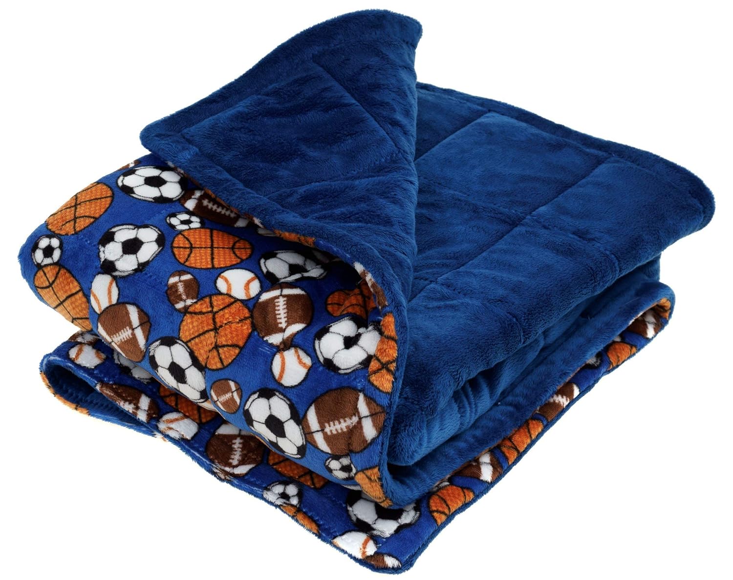 Amazon.com: Washable Minky Weighted Sensory Blanket for Kids - XS