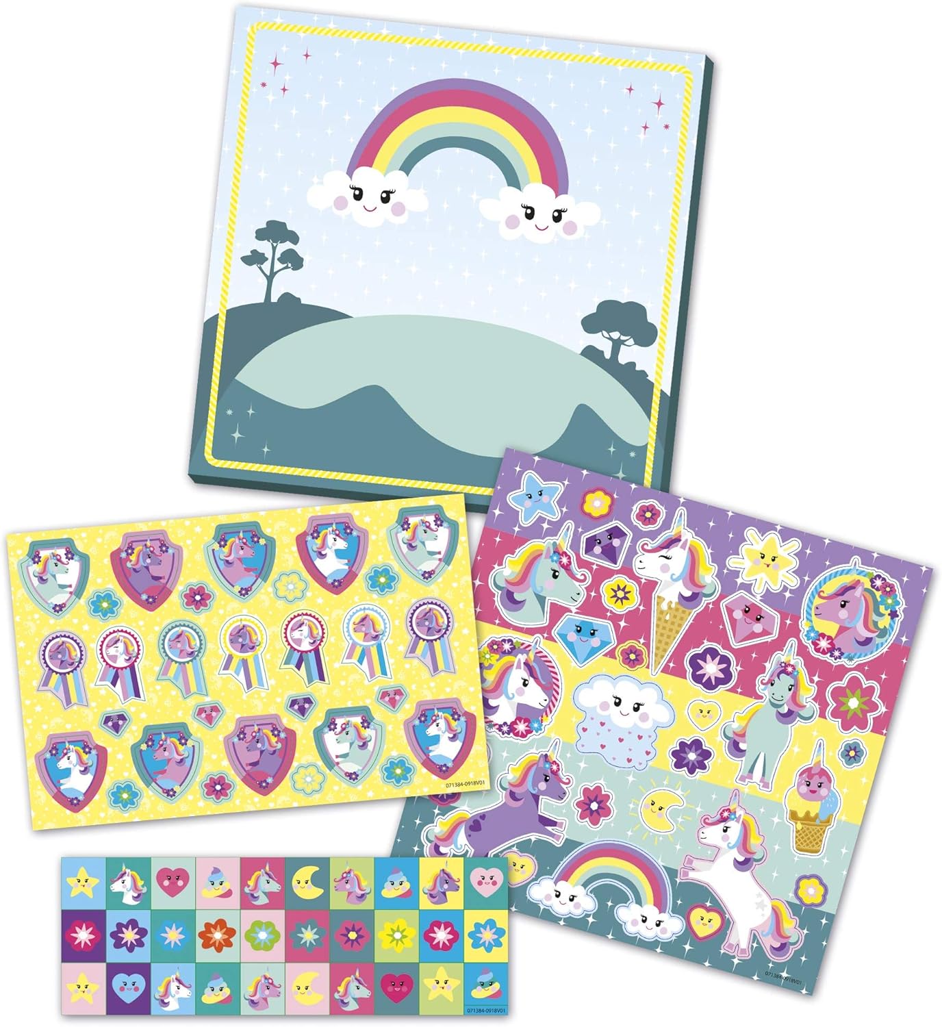 Totum Unicorn Sticker Set, Multicolor, 71384 - Image 3