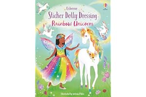 Sticker Dolly Dressing Rainbow Unicorns: A Magical Sticker Book About Unicorns and Fairies for Kids (Ages 5-8)