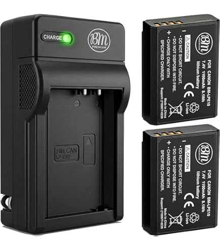 Amazon.com: 5200mAh Battery For CANON EOS C100, EOS C100 Mark II