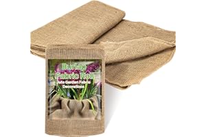 13 Ftx19.7 Burlap Roll - Garden Burlap Fabric Roll Burlap Boho Wedding Decor Jute Outdoor Fabric Weed Barrier Burlap Tree Tru