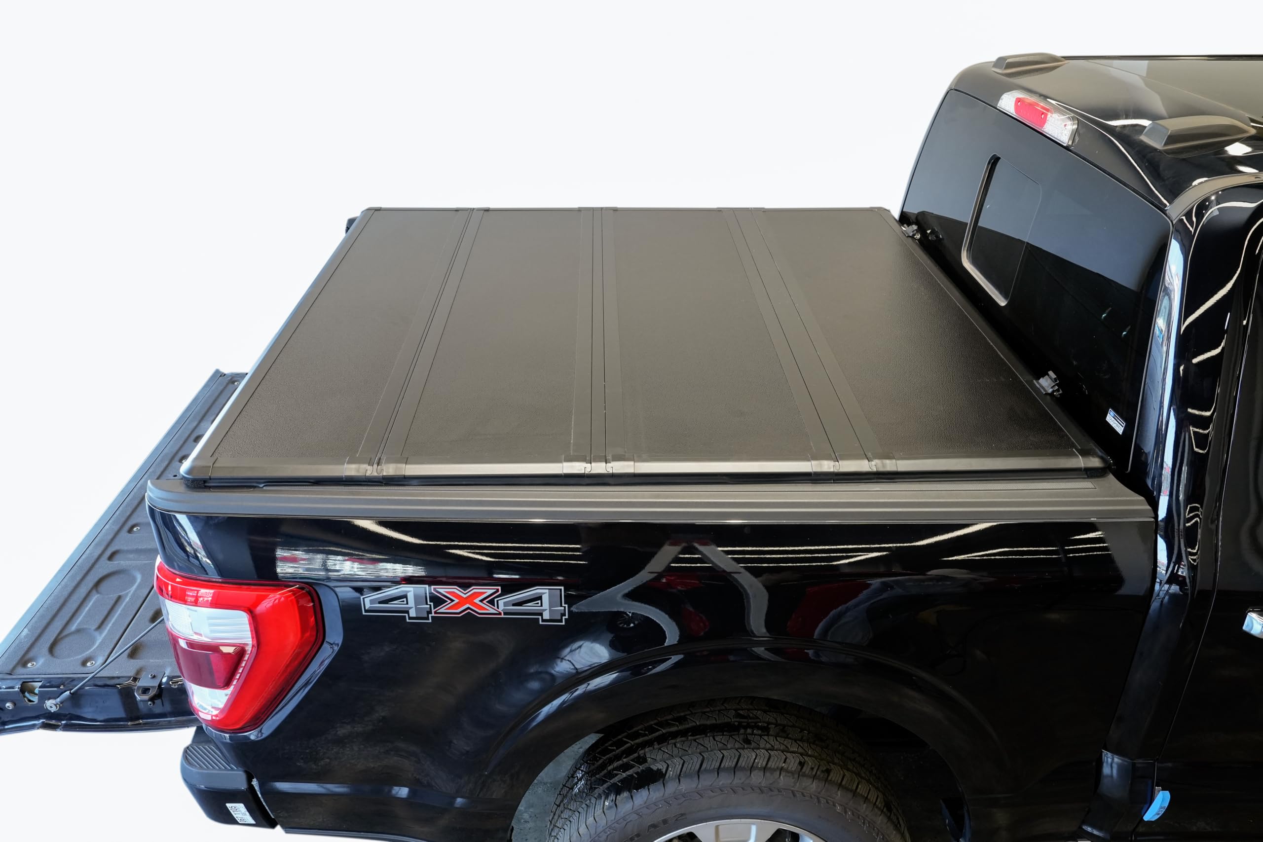 Photo 1 of Xuhefaer Truck Tonneau Cover Compatible with Dodge Ram Bed (Without Rambox). (Hard Quad Folding(2019-2025), 5.6FT/65.6''-67.4'')
