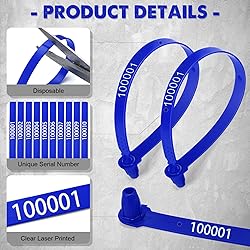 Roowest 1000 Pcs Plastic Truck Trailer Door