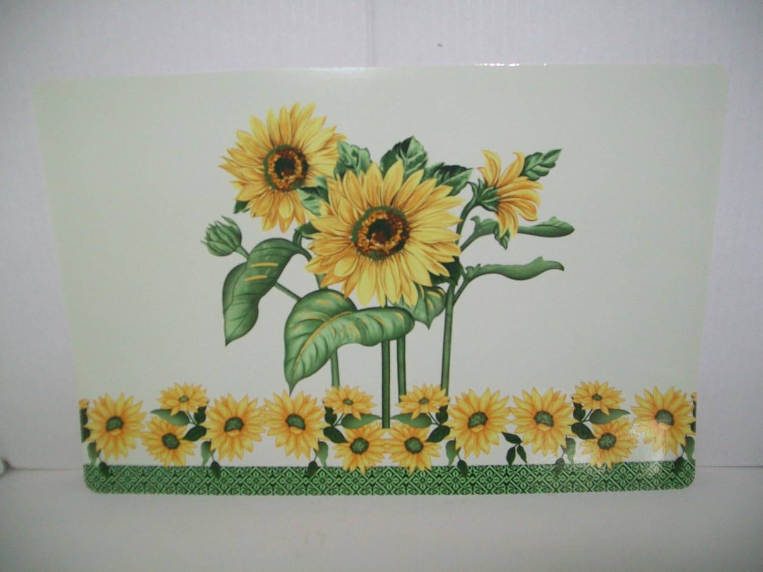 4 Sunflower Vinyl Placemat Table Mats Place Mats