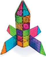Magna-Tiles Translucent Colors 100 Pieces 1517888 Brand New view 4