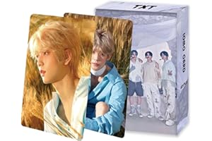 YOPONSHEN 55Pcs Photo card set For TXT Photocards Kpop Lomo Cards Merchandise Gift for Fans Boys and Girls