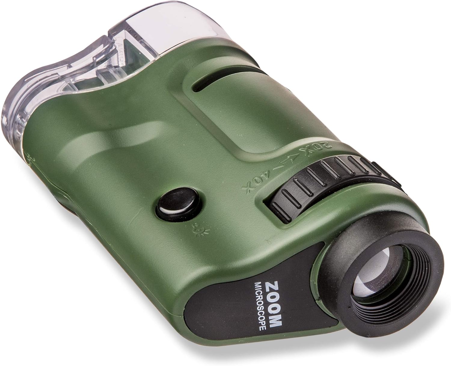 Carson MicroBrite 20x-40x LED Lighted Pocket Microscope for Learning, Education and Exploring (MM-24, MM-24MU): Camera & Photo