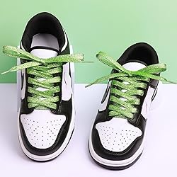 Olukssck 2 Pairs Flat Glitter Shiny Metallic Shoe