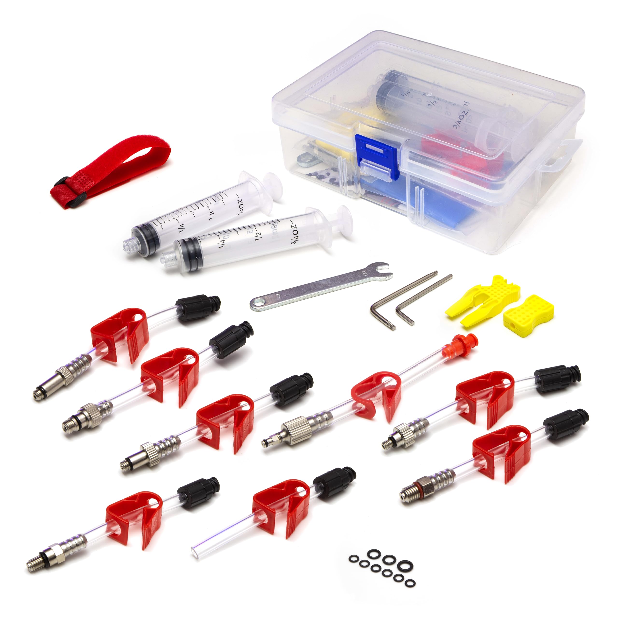 Clarks Cycle Systems Workshop Universal Hydraulic Disc Brake Bleed Tool Kit, Compatible with Clarks, Shimano, Avid, Tektro, Magura, Hayes and More