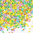 Easter Sprinkles for Cake Decorating Edible Rainbow Confetti Yellow Green Blue Pastel Sprinkles Mix 7 ounce for Cookies Chocolate Ice Cream Cupcake Topper