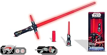 star wars the force awakens kylo ren deluxe electronic lightsaber