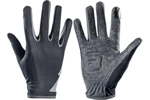 Workout Gloves Women Men, Full Finger Workout Gloves Men Bike Accessories for Adult Bikes, Gym Gloves Gym Grips Workout Glove