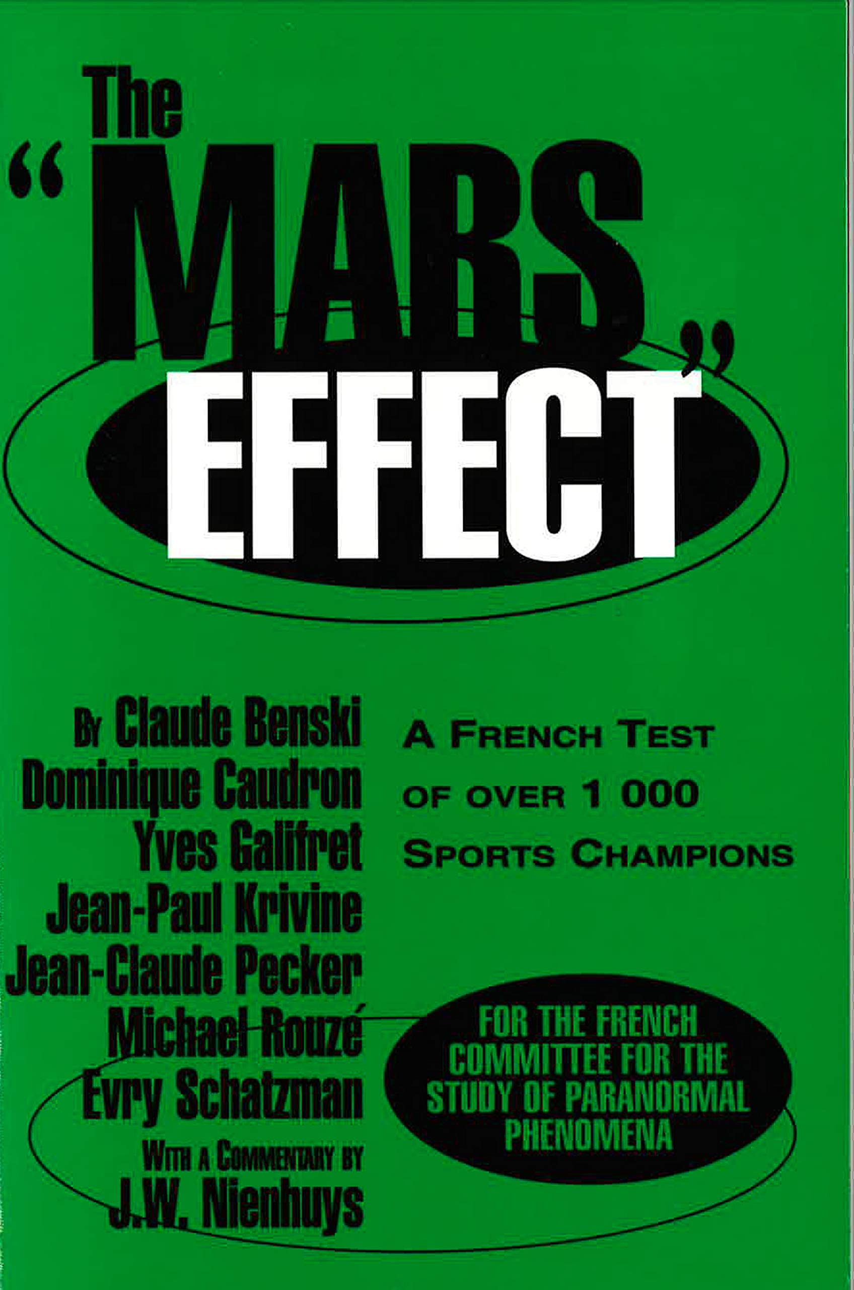 The Mars Effect Amazonin Claude Benski Books - 