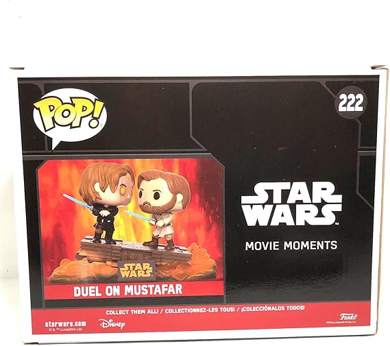 duel on mustafar funko