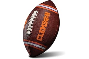 Franklin Sports Kids NCAA Youth Football - Official College Team Football with Team Logos - Junior Size