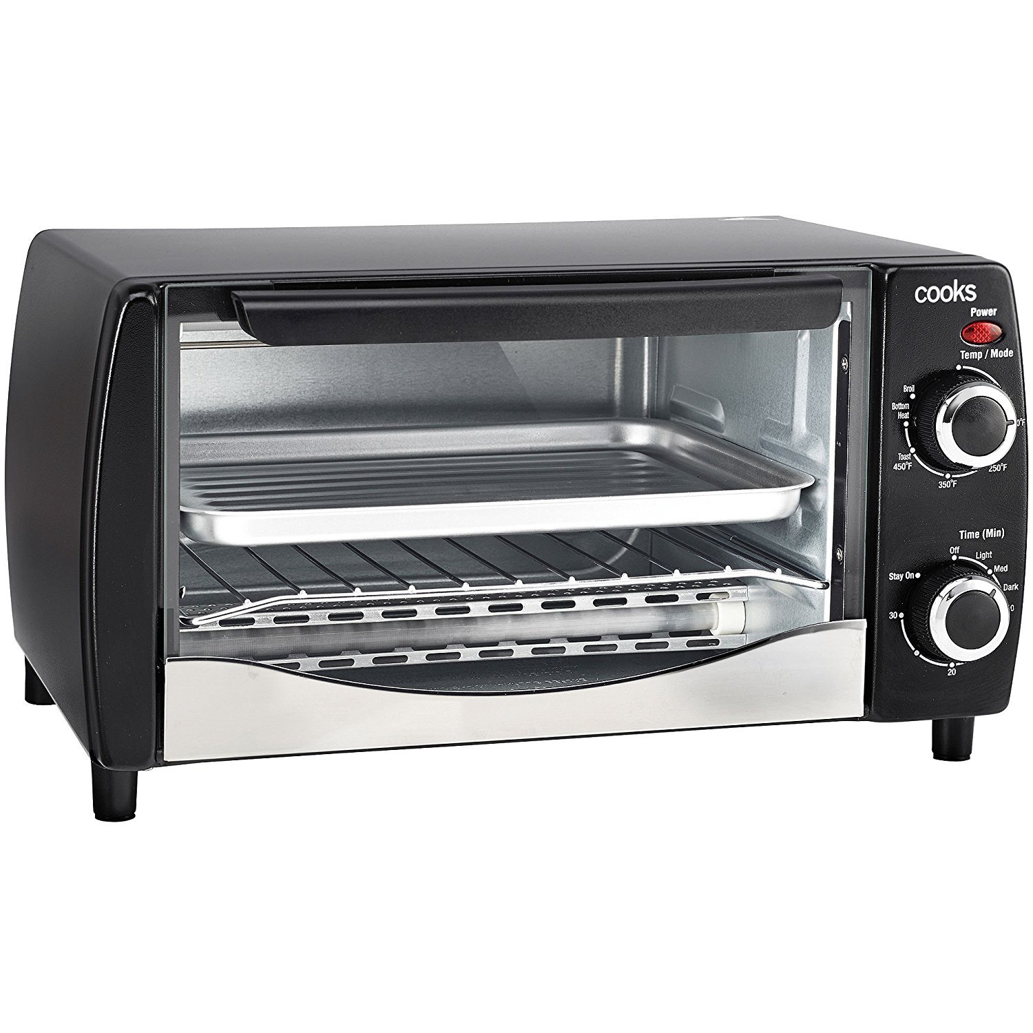 Amazon.com: Cooks 4-slice Toaster Oven: Kitchen & Dining