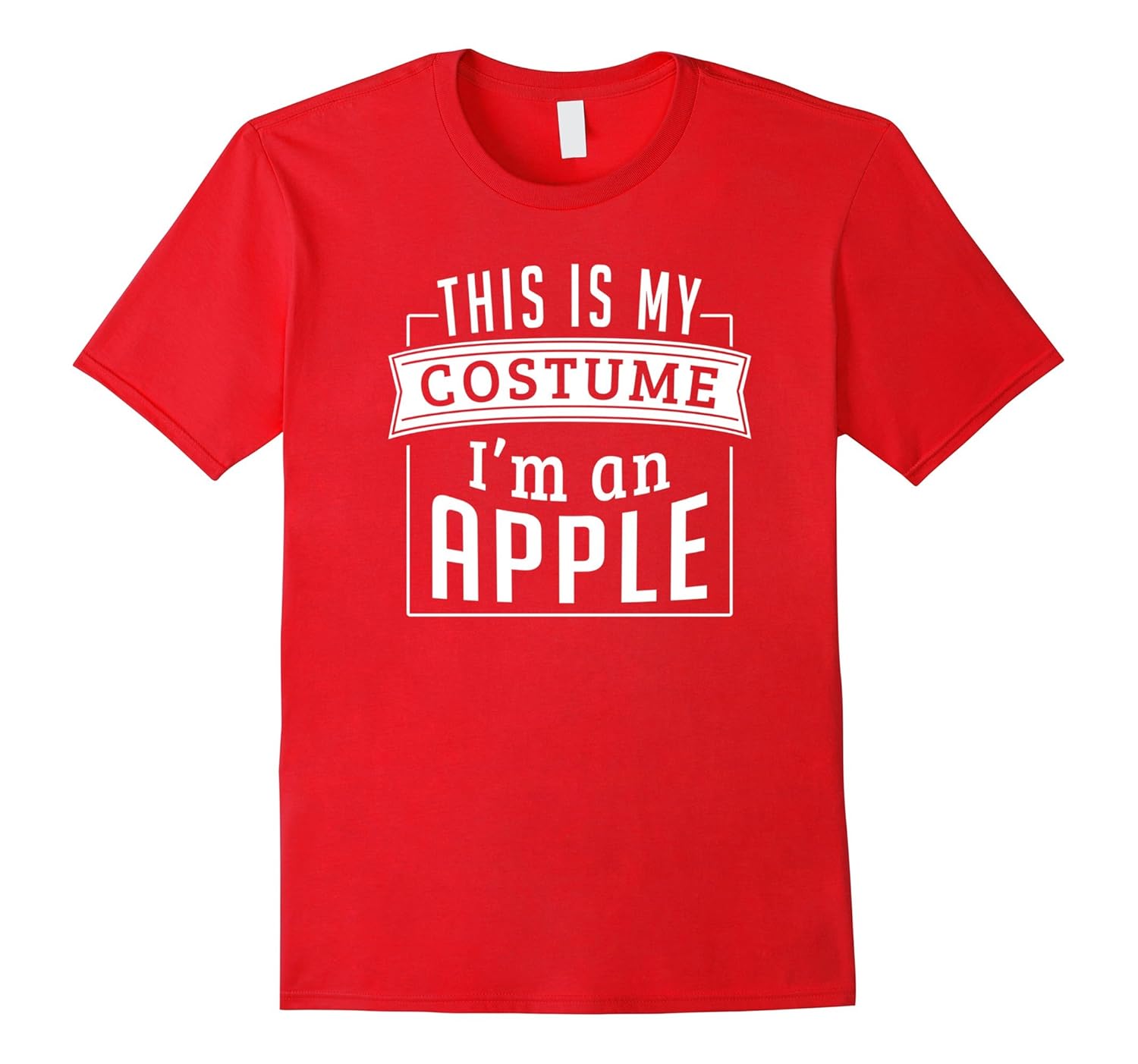 This Is My Costume Shirt - I'm an Apple-FL
