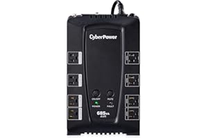 CyberPower CP685AVRG AVR UPS System, 685VA/390W, 8 Outlets, Compact