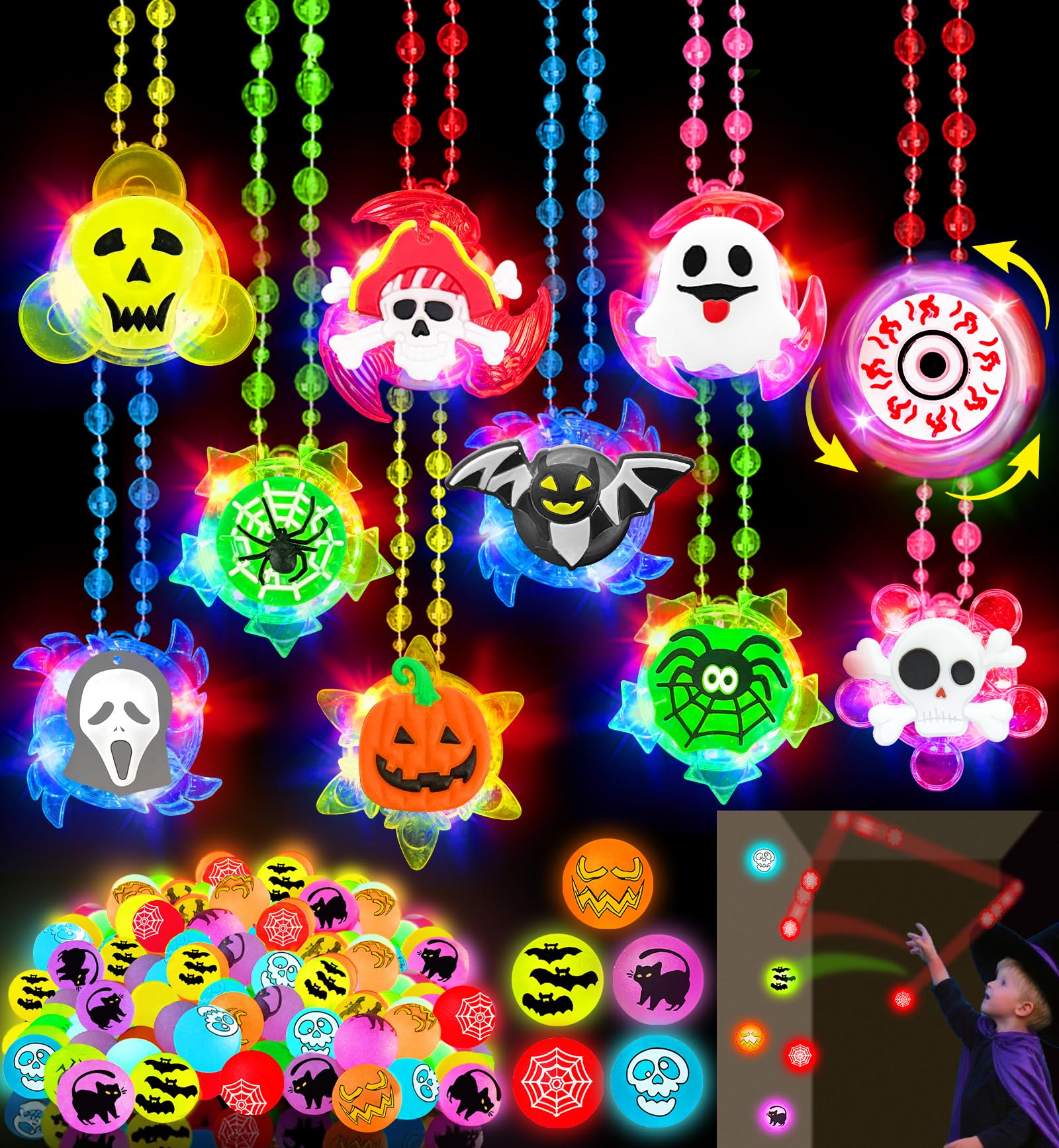 Photo 1 of *MISSING PARTS*
AMENON Halloween Party Favors Bulk, 20 Glow in the Dark Bouncing Balls, Halloween Toys Bulk for Treats Goodie Bag Fillers Classroom Prizes Party Supplies