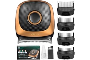 VGRPRO Shortcut Pro Self-Haircut Clippers Kit, Hair Clippers for Men Professional, Waterproof Cordless Hair Cutting Kit with Wide Curved Blade, Electric Razor Trimmer for Home Travel Use