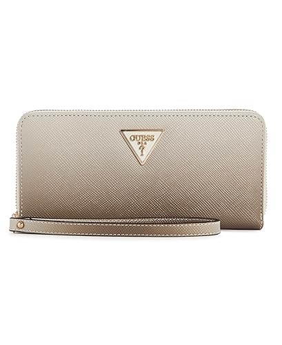 GUESS Laurel Large Zip Around Wallet, Grey in Oman Whizz Wallets