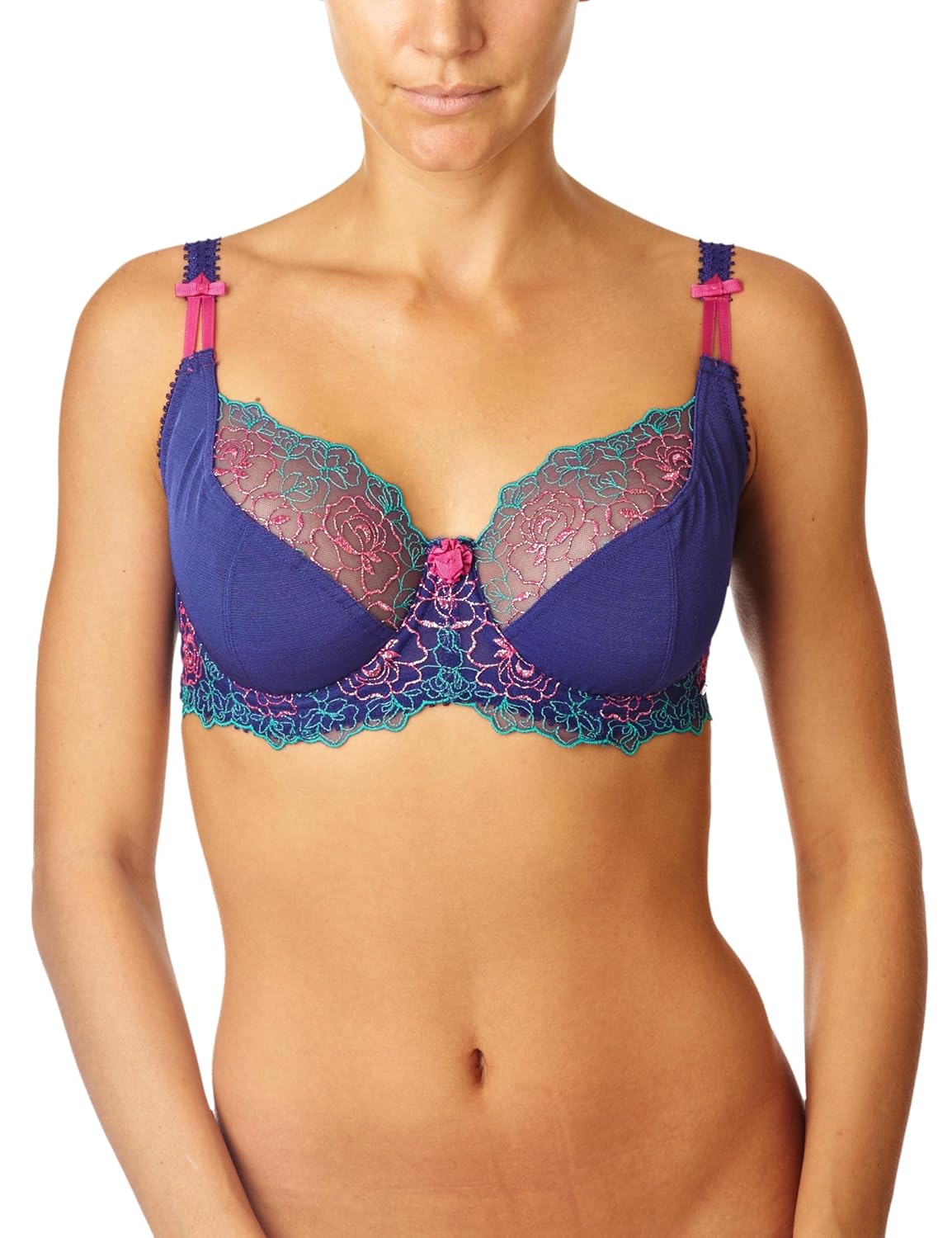 Lepel Coco Full Cup Bra Full Cup Women's Bra Midnight Blue 30C Amazon