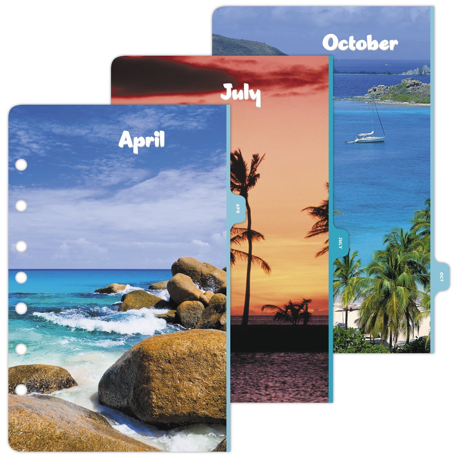 DayTimer Refill 2018, Two Page Per Month, January 2018 December 2018