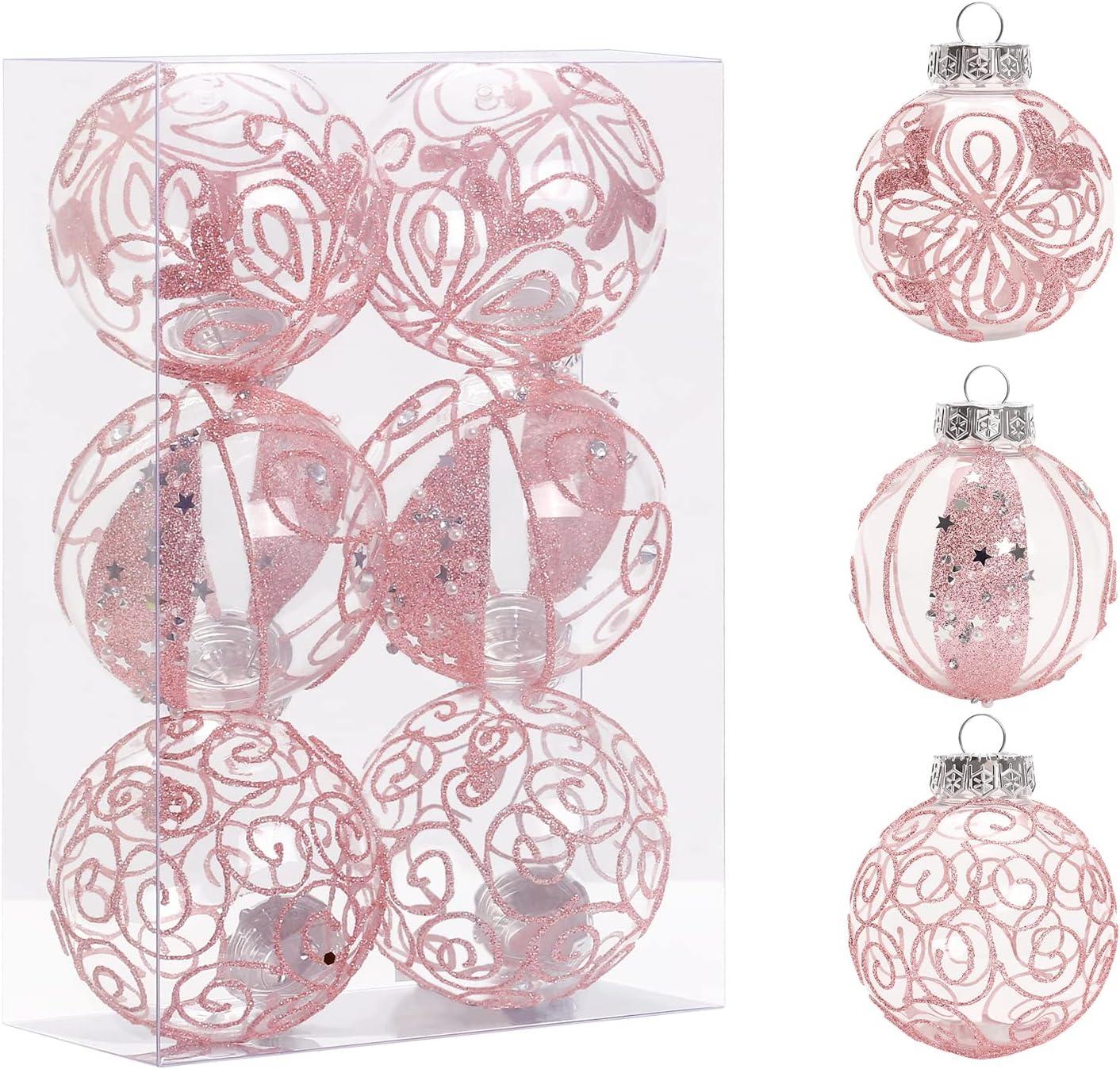 Ornaments - MoonXmas Christmas Ornaments Set, 2.75
