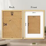 wyewye A4 Frame Wooden Frame with Plexiglass Natural Finish A4/A5 Mount view 2