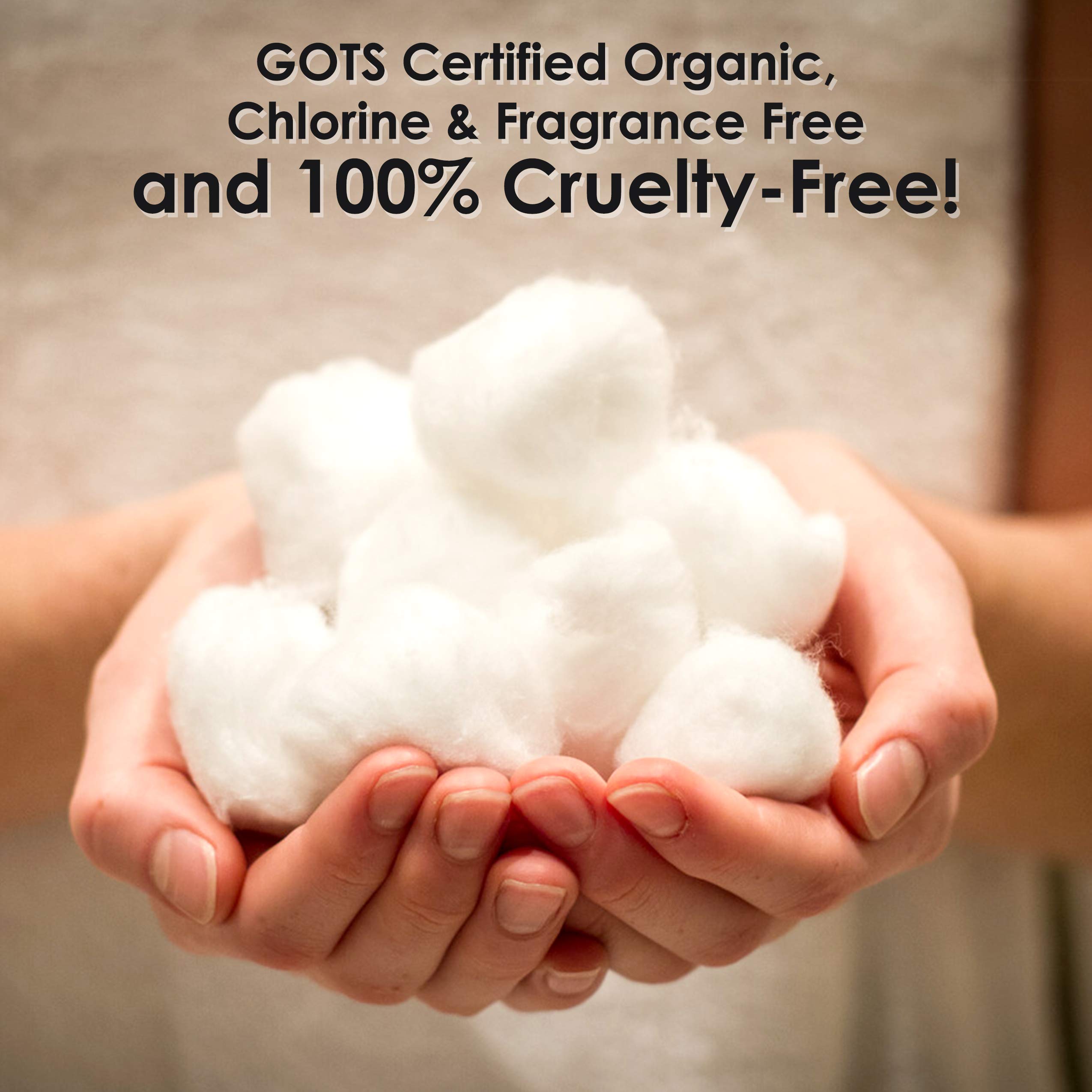 Cotton Balls Organic by Sky Organics (100 ct.) Fragrance & Chlorine