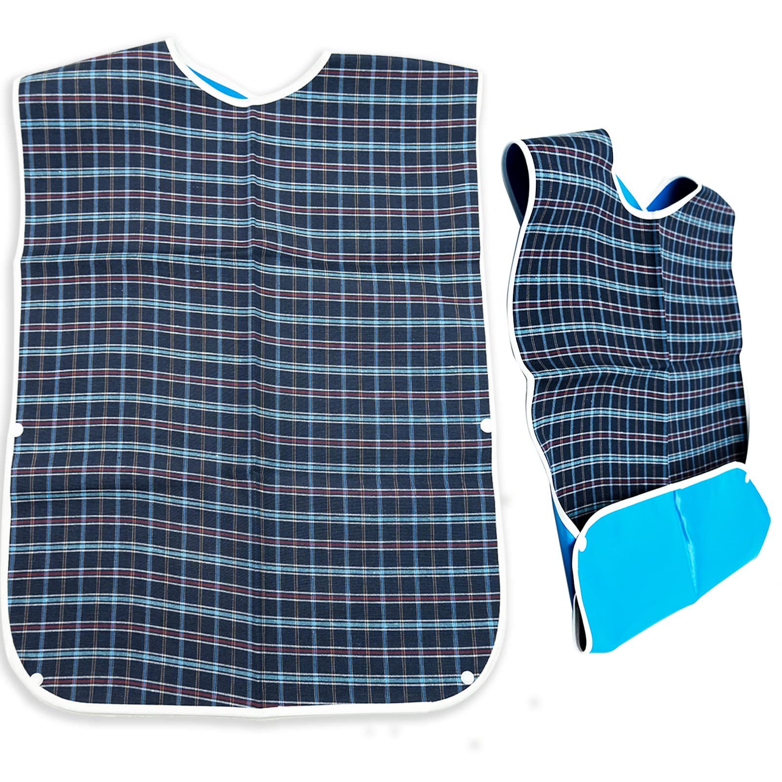 SZXMDKH Adult Bibs Waterproof Eldly Bib Adult Washable Dining Bibs Mealtime Bib Clothing Protector for Elderly Men Women