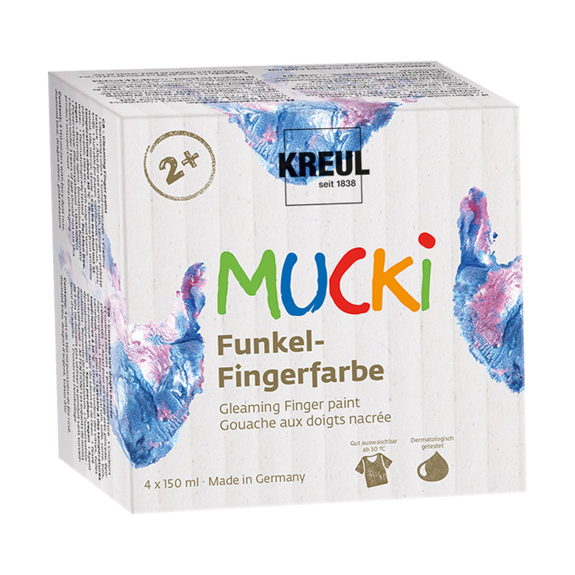 Mucki Sparkle Finger Paint Fairy Dust, 2318