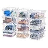 IRIS USA 7 Quarts Plastic Storage Container Bin