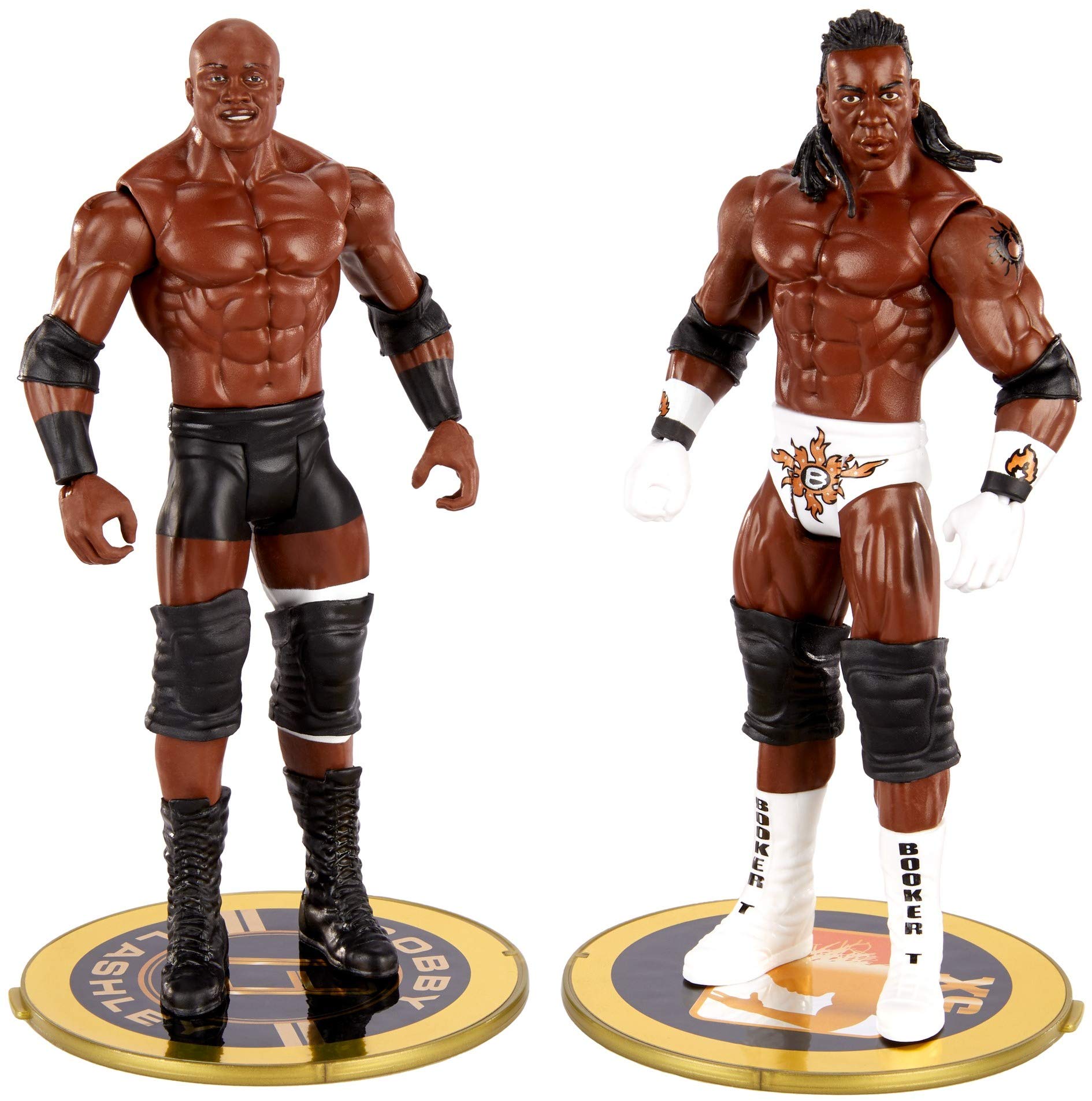 WWE Championship Showdown Series 2 Figures Bobby Lashley vs King Booker